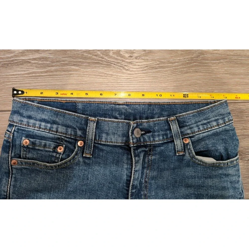 LEVI'S 511 Mens 30x30(30x29) Slim Stretch Medium Wash Denim Jeans
